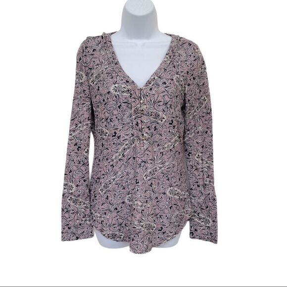 William Rast Tops - WILLIAM RAST Purple Long Sleeve Knit Top Size M